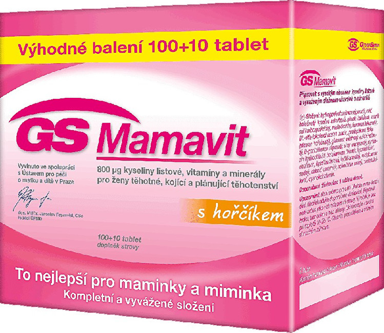 GreenSwan GS Mamavit 100 tbl. + 10 tbl. ZDARMA