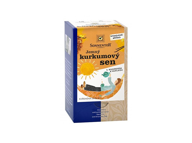 Zobrazit detail výrobku Sonnentor Bio Jemný kurkumový sen 27g Zobrazit detail výrobku Sonnentor Bio Jemný kurkumový sen 27g