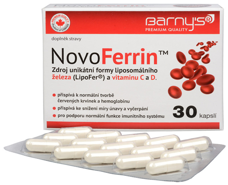 Zobrazit detail výrobku Barny´s NovoFerrin 30 kapslí Zobrazit detail výrobku Barny´s NovoFerrin 30 kapslí