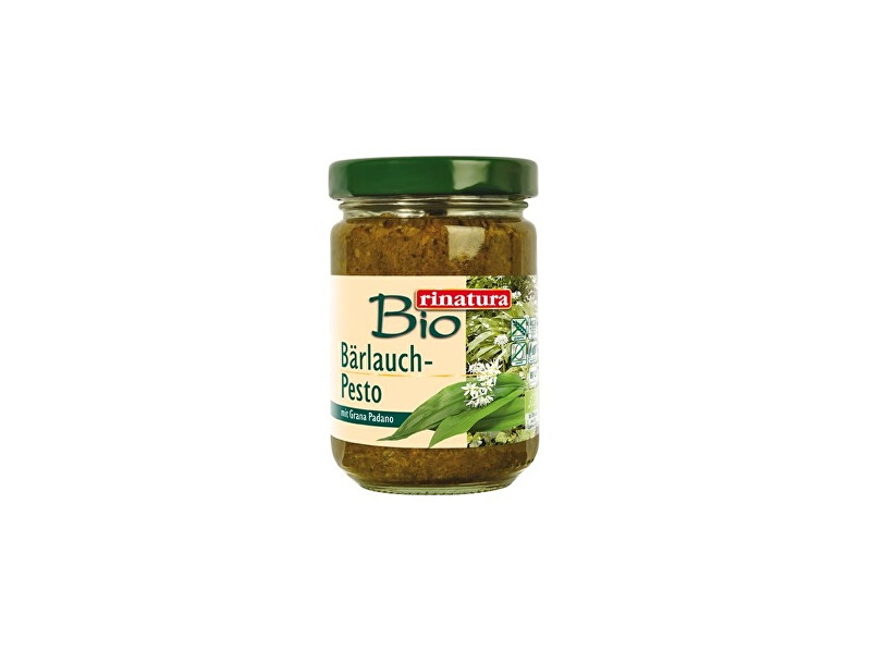 Zobrazit detail výrobku Rinatura Bio Pesto divoký česnek bezlepkové 125 g Zobrazit detail výrobku Rinatura Bio Pesto divoký česnek bezlepkové 125 g