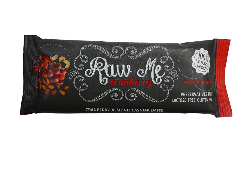 Zobrazit detail výrobku RAW ME Tyčinka Raw Me Brusinka 45g Zobrazit detail výrobku RAW ME Tyčinka Raw Me Brusinka 45g