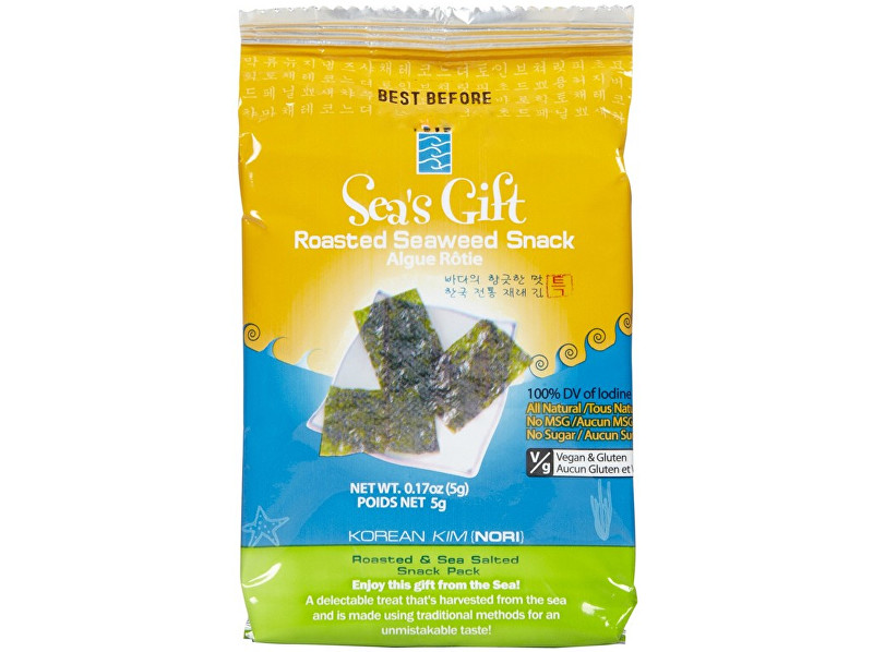 SEA´S GIFT Sea´s gift snack mořská řasa nori 5g