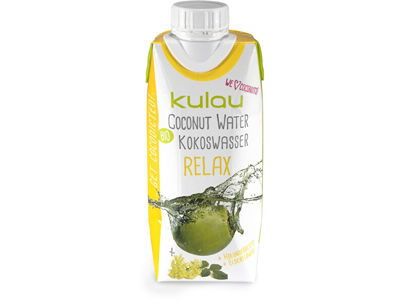 Kulau Bio kokosová voda RELAX 330ml