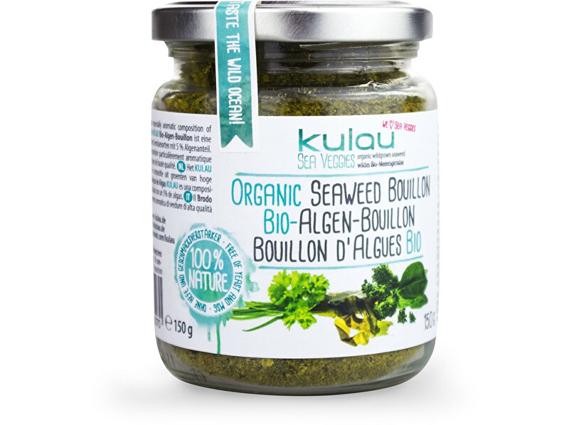 Zobrazit detail výrobku Kulau Bio sypký zeleninový bujón s mořskými řasami 150g Zobrazit detail výrobku Kulau Bio sypký zeleninový bujón s mořskými řasami 150g