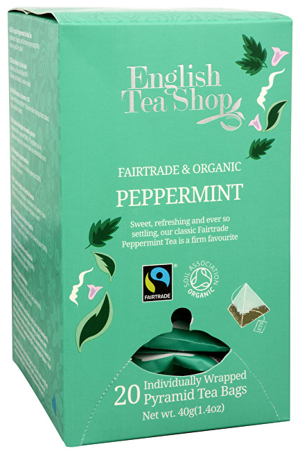 English Tea Shop Čaj Čistá máta 20 pyramidek