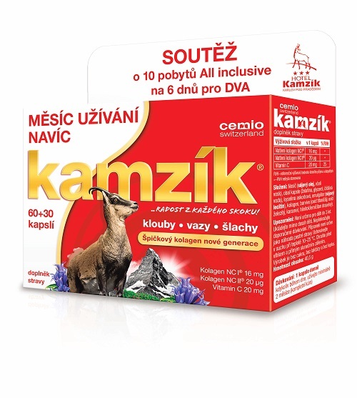 Zobrazit detail výrobku Cemio Kamzík 60+30 kapslí Zobrazit detail výrobku Cemio Kamzík 60+30 kapslí