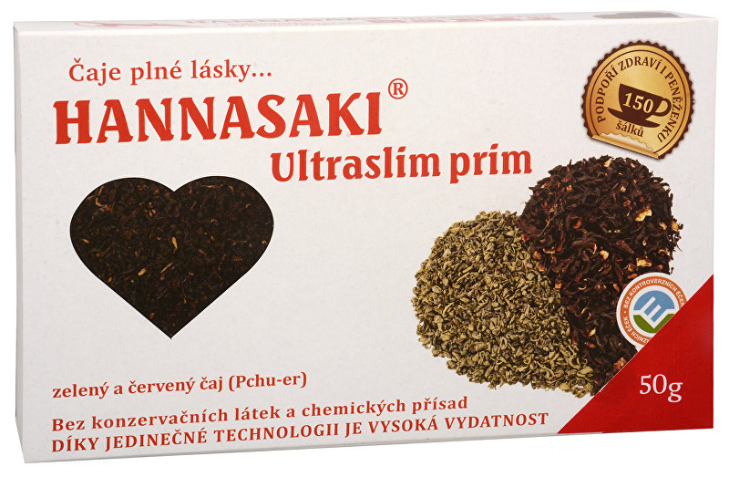 Phoenix Division Hannasaki Ultraslim Prim - směs zeleného a červeného čaje 50 g