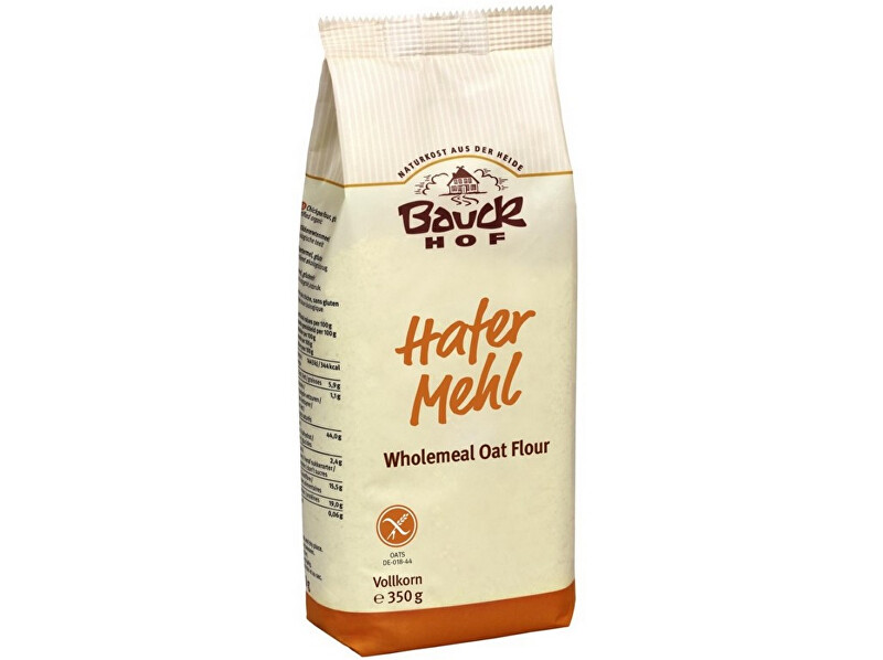 Zobrazit detail výrobku Bauck hof Bio Mouka ovesná celozrnná bezlepková 350g Zobrazit detail výrobku Bauck hof Bio Mouka ovesná celozrnná bezlepková 350g