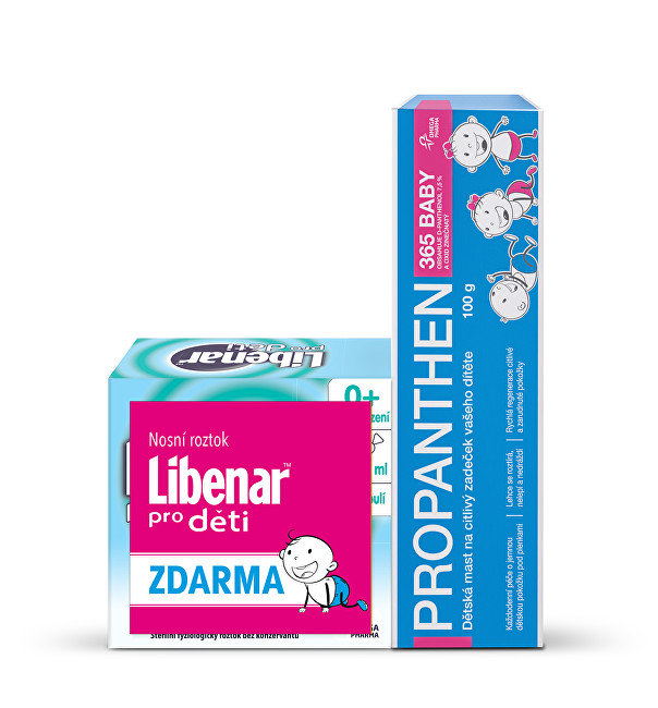 Omega Pharma Propanthen 365 Baby 100 g + Libenar pro děti 15 ampulí po 5 ml ZDARMA