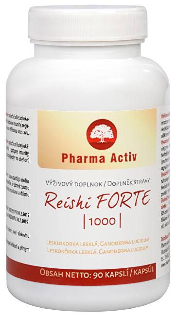Pharma Activ Reishi FORTE 1000 90 kapslí