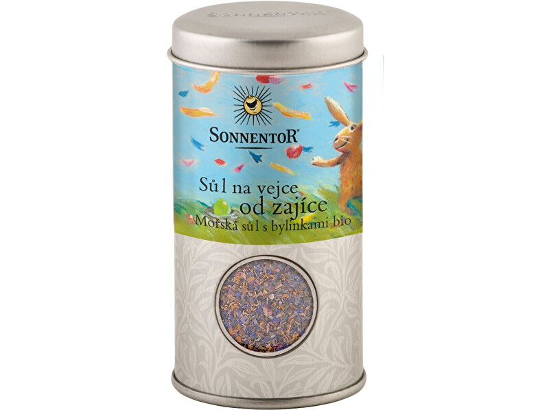 Zobrazit detail výrobku Sonnentor Bio Sůl na vejce od zajíce, mořská sůl s bylinkami 90g dózička Zobrazit detail výrobku Sonnentor Bio Sůl na vejce od zajíce, mořská sůl s bylinkami 90g dózička