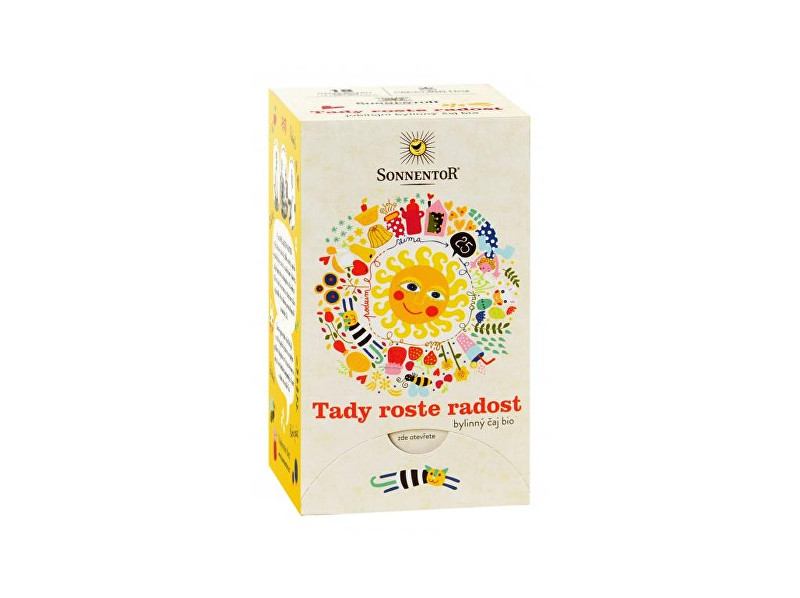 Zobrazit detail výrobku Sonnentor Bio Tady roste radost 27g porcovaný Zobrazit detail výrobku Sonnentor Bio Tady roste radost 27g porcovaný