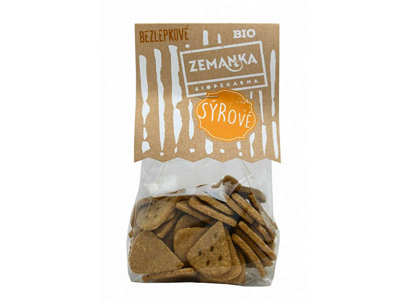 Zobrazit detail výrobku Biopekárna Zemanka Bio Bezlepkové sýrové 100g Zobrazit detail výrobku Biopekárna Zemanka Bio Bezlepkové sýrové 100g