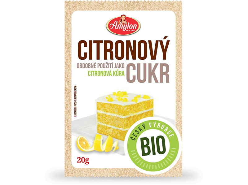 Zobrazit detail výrobku Amylon Bio citronový cukr Amylon 20g Zobrazit detail výrobku Amylon Bio citronový cukr Amylon 20g