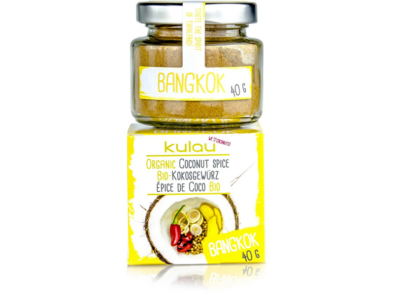 Zobrazit detail výrobku Kulau Bio kokosové koření BANGKOK 40g Zobrazit detail výrobku Kulau Bio kokosové koření BANGKOK 40g
