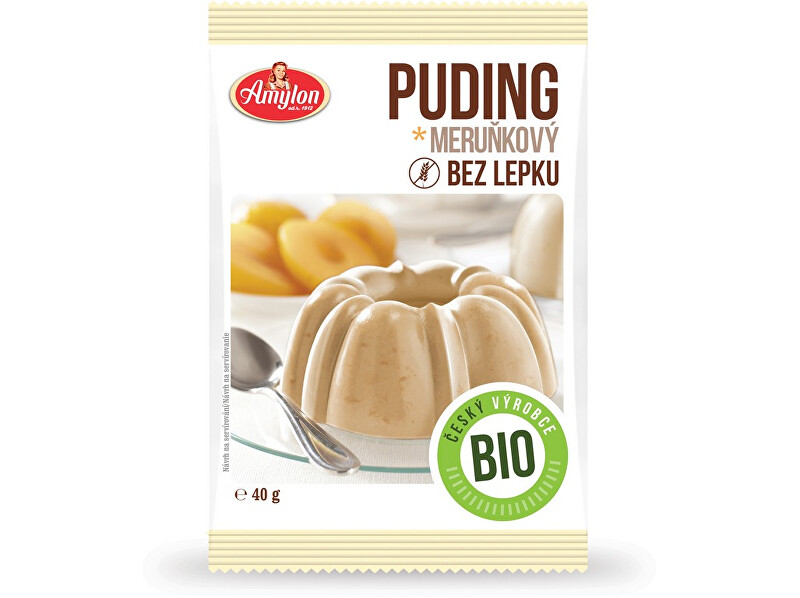 Zobrazit detail výrobku Amylon Bio Puding meruňkový Amylon 40g Zobrazit detail výrobku Amylon Bio Puding meruňkový Amylon 40g