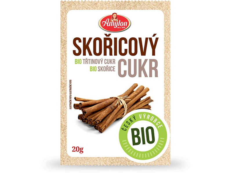 Zobrazit detail výrobku Amylon Bio skořicový cukr Amylon 20g Zobrazit detail výrobku Amylon Bio skořicový cukr Amylon 20g