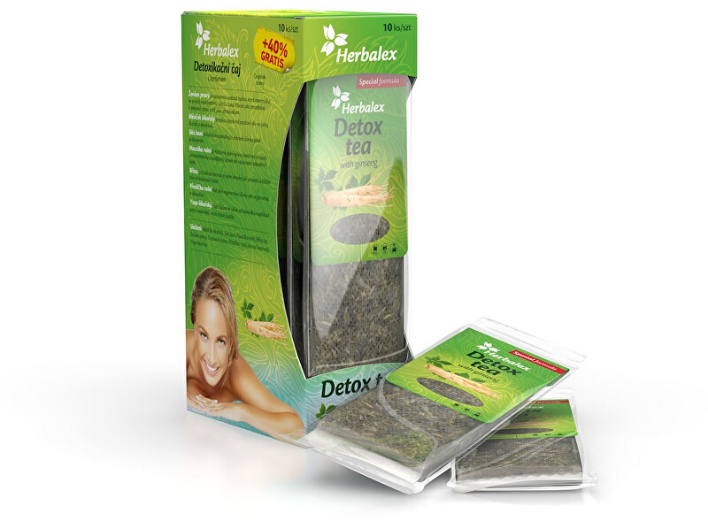 Zobrazit detail výrobku Herbalex Detoxikační čaj s ženšenem 10 ks + 40% zdarma Zobrazit detail výrobku Herbalex Detoxikační čaj s ženšenem 10 ks + 40% zdarma