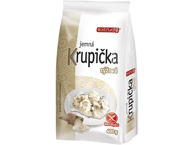 EXTRUDO Krupička jemná rýžová 400g