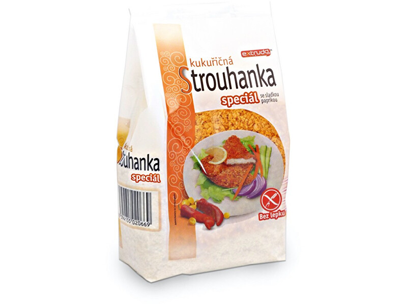 Zobrazit detail výrobku EXTRUDO Kukuřičná strouhanka Speciál 200g Zobrazit detail výrobku EXTRUDO Kukuřičná strouhanka Speciál 200g