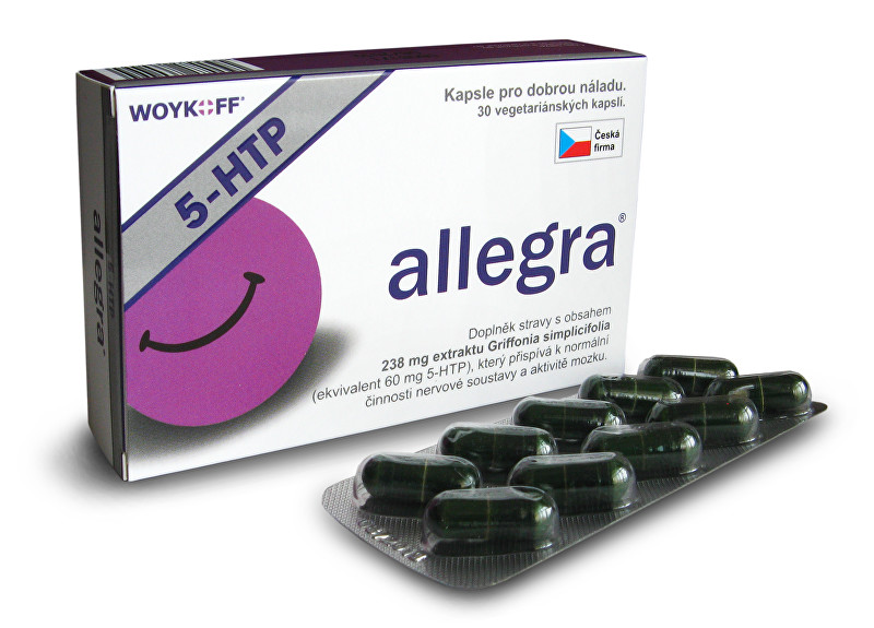 Woykoff Allegra 5-HTP 30 kapslí
