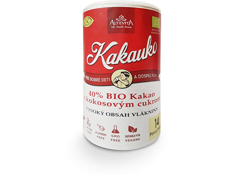 Zobrazit detail výrobku Altevita Bio Kakauko 210g Zobrazit detail výrobku Altevita Bio Kakauko 210g