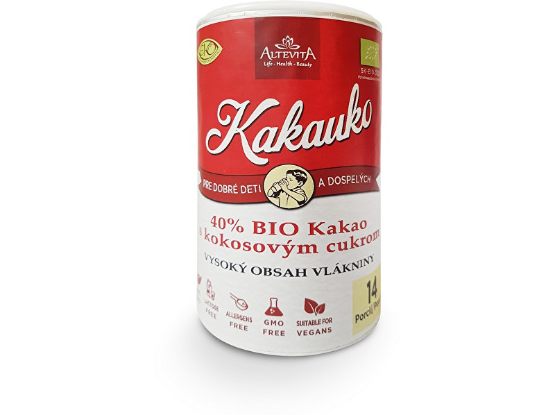 Zobrazit detail výrobku Altevita Bio Kakauko 210g Zobrazit detail výrobku Altevita Bio Kakauko 210g