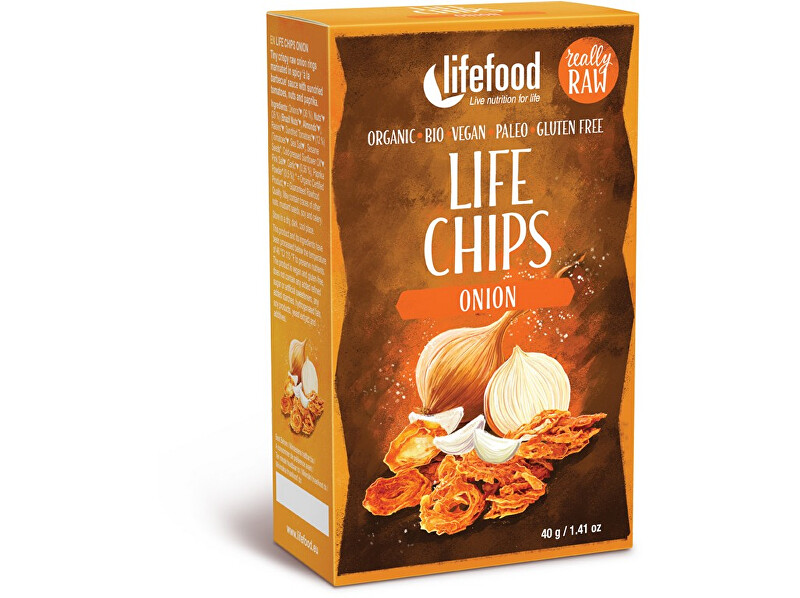 Zobrazit detail výrobku Lifefood Bio Life Chips cibulové 40g Zobrazit detail výrobku Lifefood Bio Life Chips cibulové 40g
