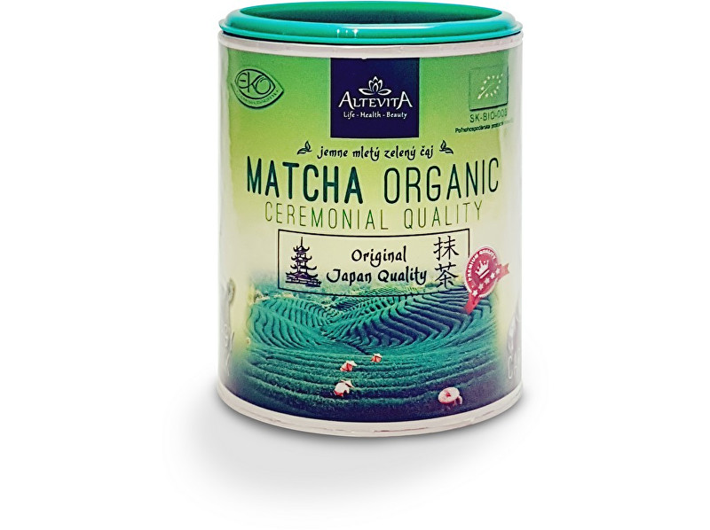 Zobrazit detail výrobku Altevita Bio matcha zelený čaj 100g tubus Zobrazit detail výrobku Altevita Bio matcha zelený čaj 100g tubus