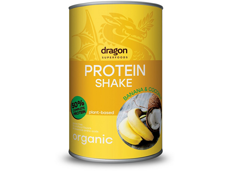 Dragon superfoods Bio proteinový koktejl banán a kokos 450g