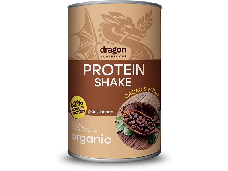 Dragon superfoods Bio proteinový koktejl kakao vanilka 500g