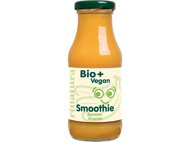 Rinatura Bio Smoothie banán ananas bez cukru vegan 250ml