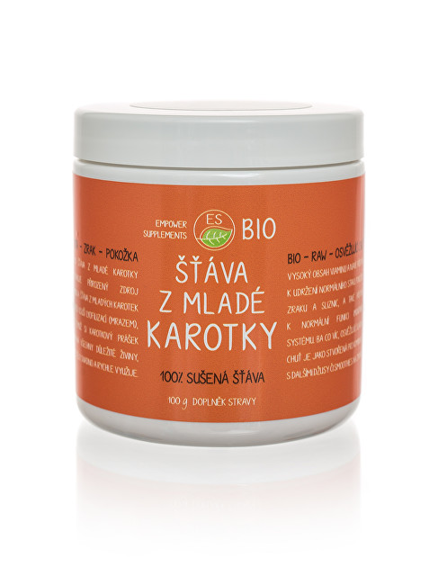 Empower Supplements Bio šťáva z mladé karotky 100 g