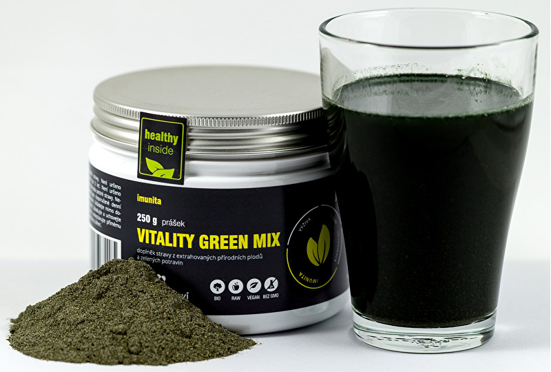 Zobrazit detail výrobku INFOOD BIO Vitality Green mix 250 g Zobrazit detail výrobku INFOOD BIO Vitality Green mix 250 g