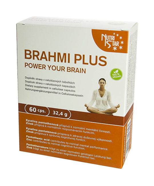 Nutristar Brahmi Plus 60 kapslí