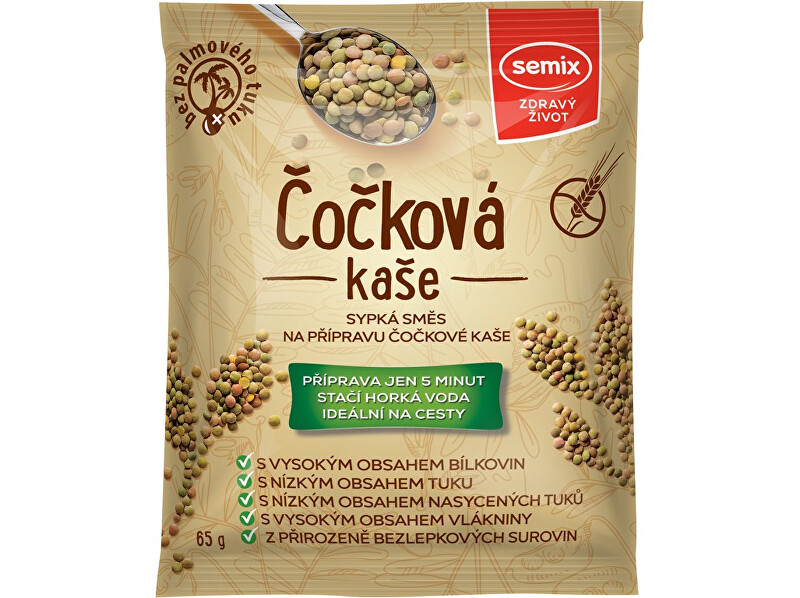 Zobrazit detail výrobku Semix Čočková kaše 65g Zobrazit detail výrobku Semix Čočková kaše 65g