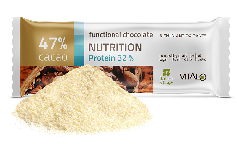 Vitalo Funkční čokoláda Nutrition - Protein 32% 25g