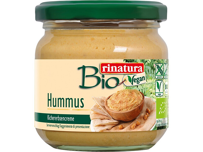 Zobrazit detail výrobku Rinatura Bio Hummus krém se sezamem bezlepkový 180g Zobrazit detail výrobku Rinatura Bio Hummus krém se sezamem bezlepkový 180g