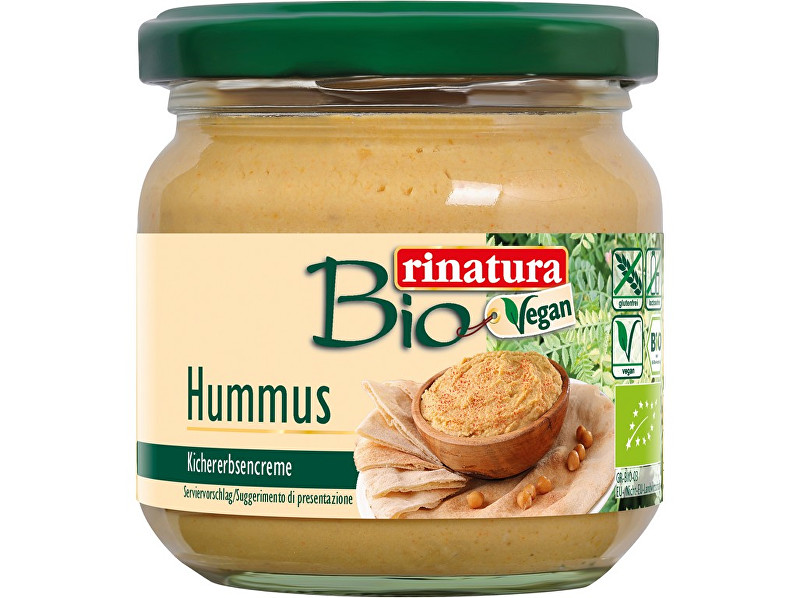 Zobrazit detail výrobku Rinatura Bio Hummus krém se sezamem bezlepkový 180g Zobrazit detail výrobku Rinatura Bio Hummus krém se sezamem bezlepkový 180g