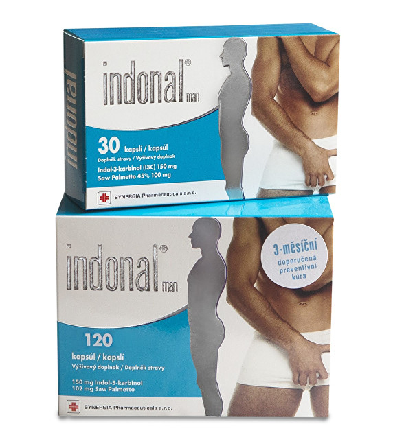 Zobrazit detail výrobku Synergia Indonal Man 120 kapslí + 30 kapslí Zobrazit detail výrobku Synergia Indonal Man 120 kapslí + 30 kapslí