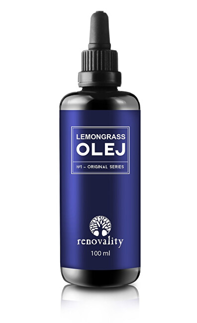Renovality Lemongrass olej s pipetkou Renovality 100 ml