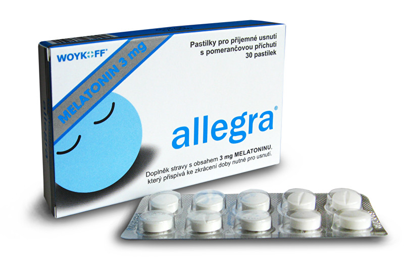 Woykoff Melatonin Allegra 3 mg 30 pastilek