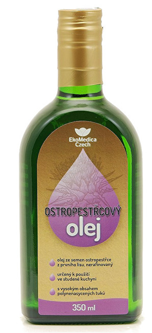 EkoMedica Czech Ostropestřcový olej 350 ml