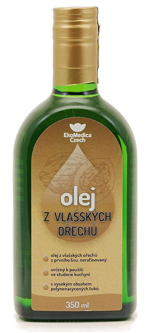 EkoMedica Czech Olej z vlašských ořechů 350 ml