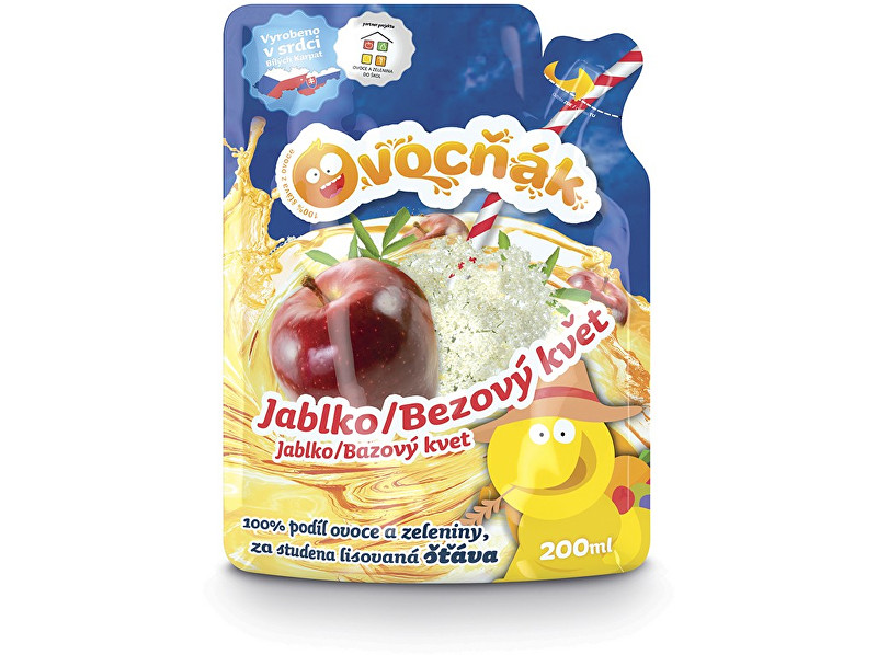 Ovocňák Ovocňák mošt jablko bezový květ 200ml