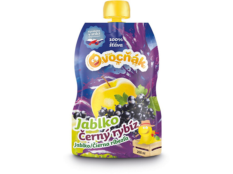 Zobrazit detail výrobku Ovocňák Ovocňák mošt jablko černý rybíz 200ml Zobrazit detail výrobku Ovocňák Ovocňák mošt jablko černý rybíz 200ml