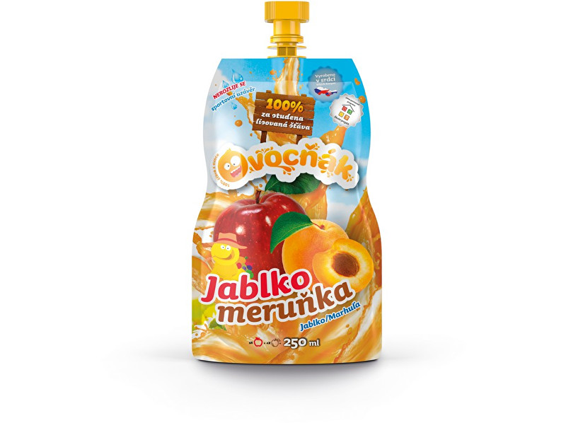 Zobrazit detail výrobku Ovocňák Ovocňák mošt jablko-meruňka 250ml Zobrazit detail výrobku Ovocňák Ovocňák mošt jablko-meruňka 250ml