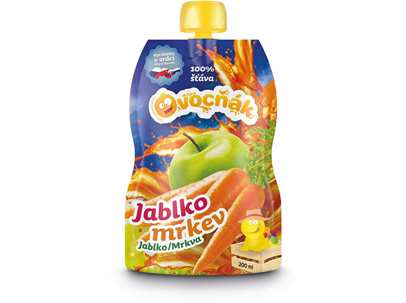 Zobrazit detail výrobku Ovocňák Ovocňák mošt jablko mrkev 200ml Zobrazit detail výrobku Ovocňák Ovocňák mošt jablko mrkev 200ml