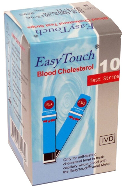 EasyTouch Proužky EasyTouch-cholesterol 10ks