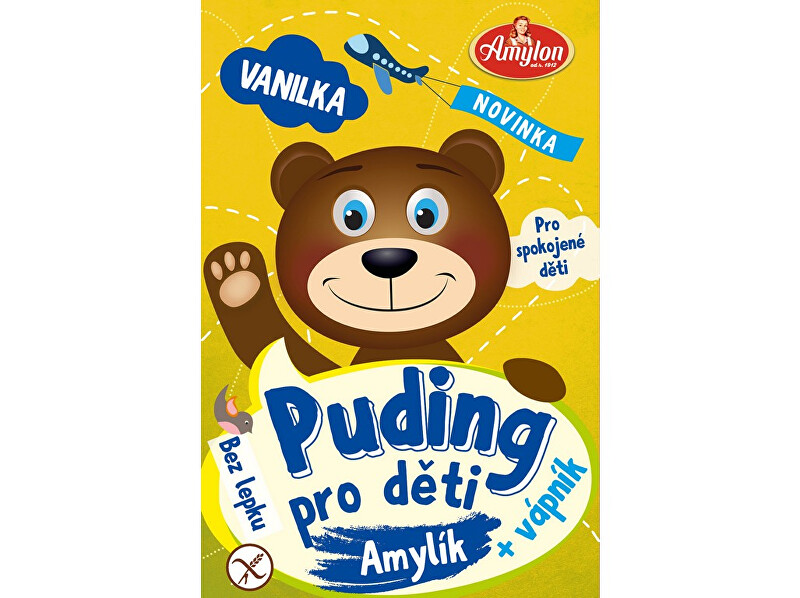 Zobrazit detail výrobku Amylon Puding vanilkový pro děti Amylon 40g- bez lepku Zobrazit detail výrobku Amylon Puding vanilkový pro děti Amylon 40g- bez lepku